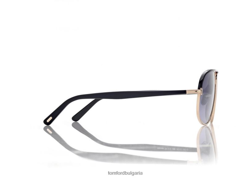 мъже очила слънчеви очила maxwell злато TOM FORD B880D1861