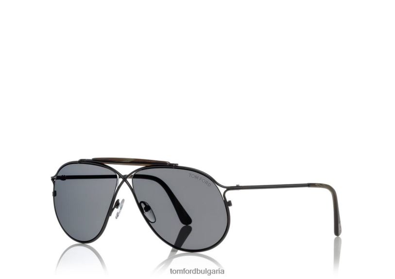 мъже очила том n.6 розово злато/кафяво TOM FORD B880D1849