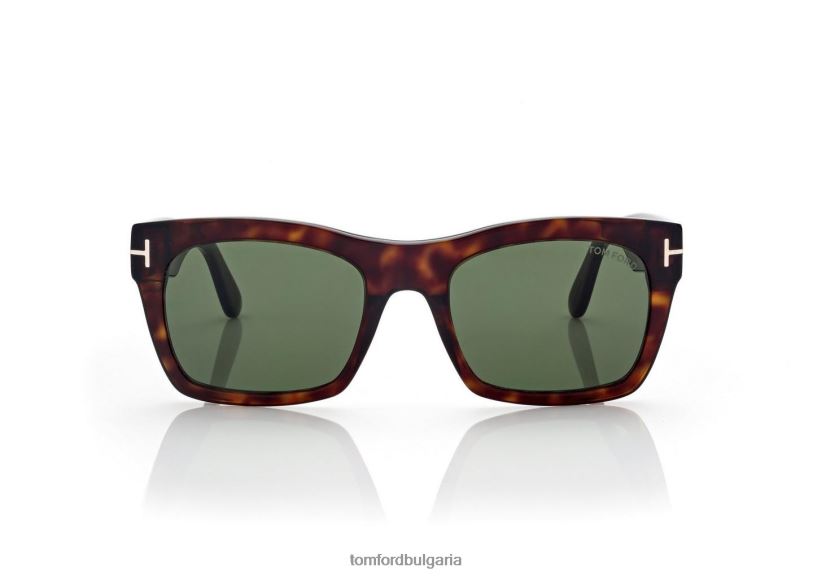 мъже очила слънчеви очила nico тъмна Хавана TOM FORD B880D1856