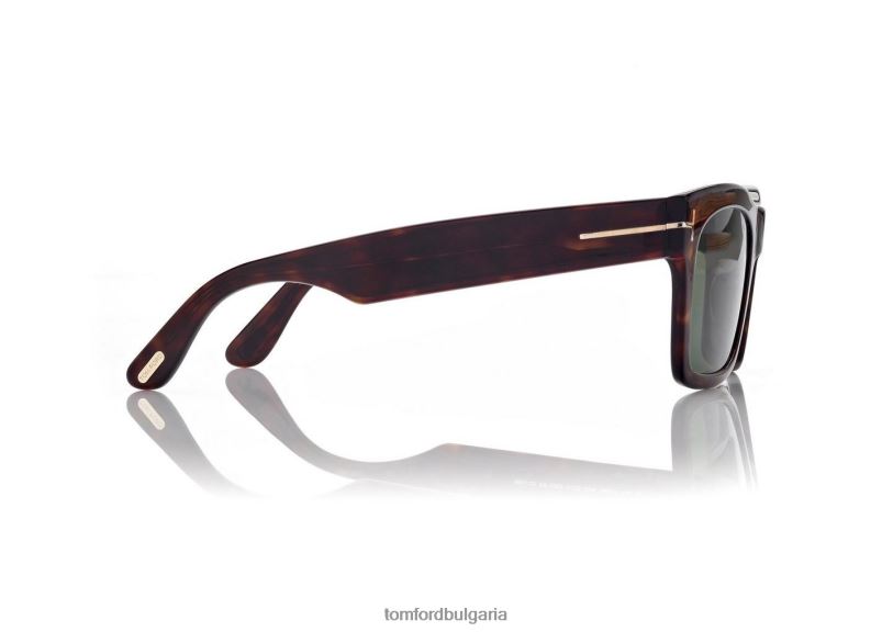 мъже очила слънчеви очила nico тъмна Хавана TOM FORD B880D1856