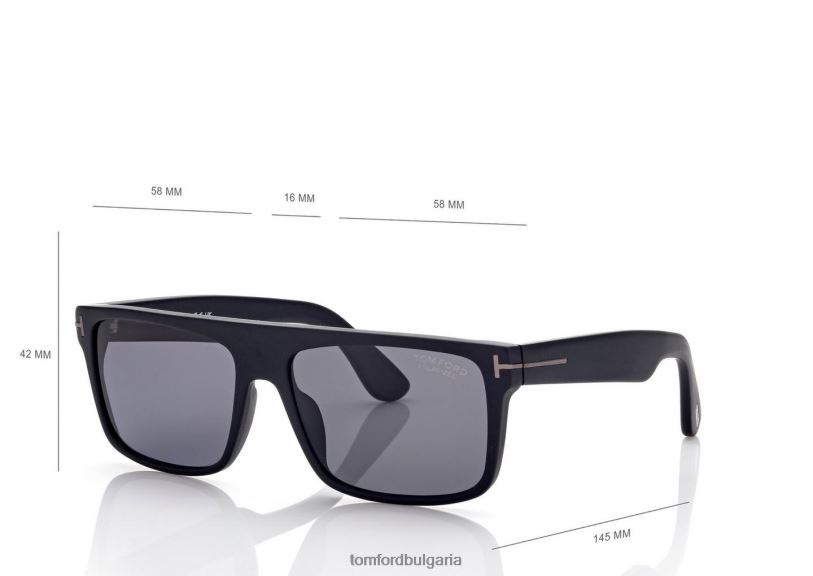 мъже очила поляризирани слънчеви очила philippe черен TOM FORD B880D1842