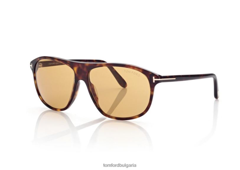 мъже очила слънчеви очила prescott тъмна Хавана TOM FORD B880D1858