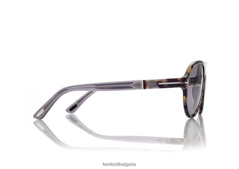 мъже очила слънчеви очила quincy градиент Хавана TOM FORD B880D1811