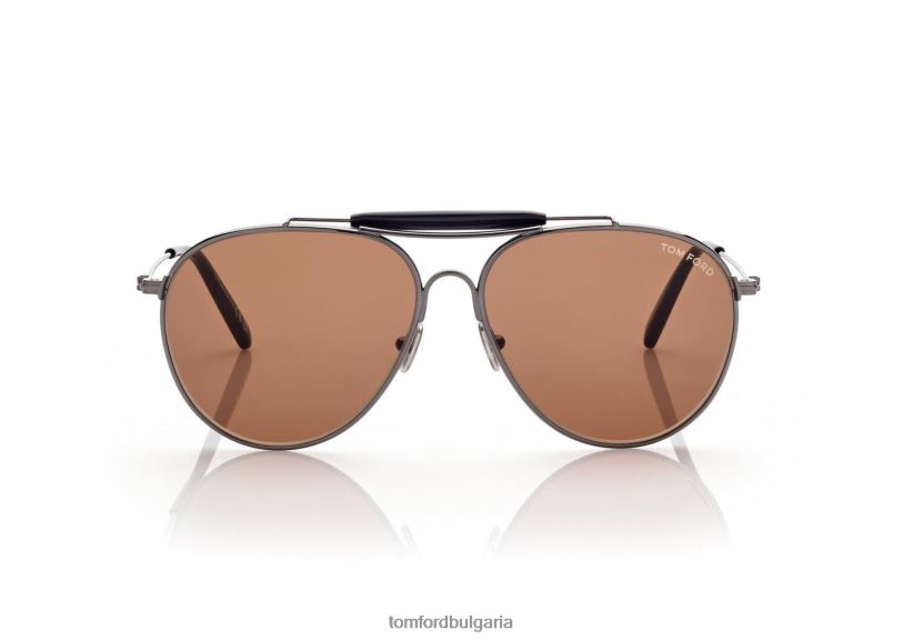 мъже очила слънчеви очила raphael кафяво TOM FORD B880D1917