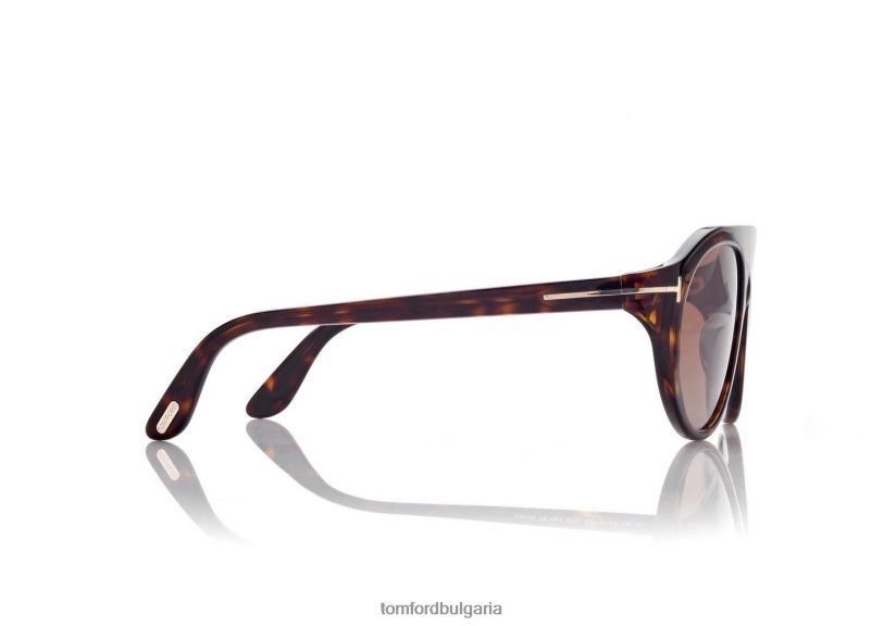 мъже очила слънчеви очила rex тъмна Хавана TOM FORD B880D1835