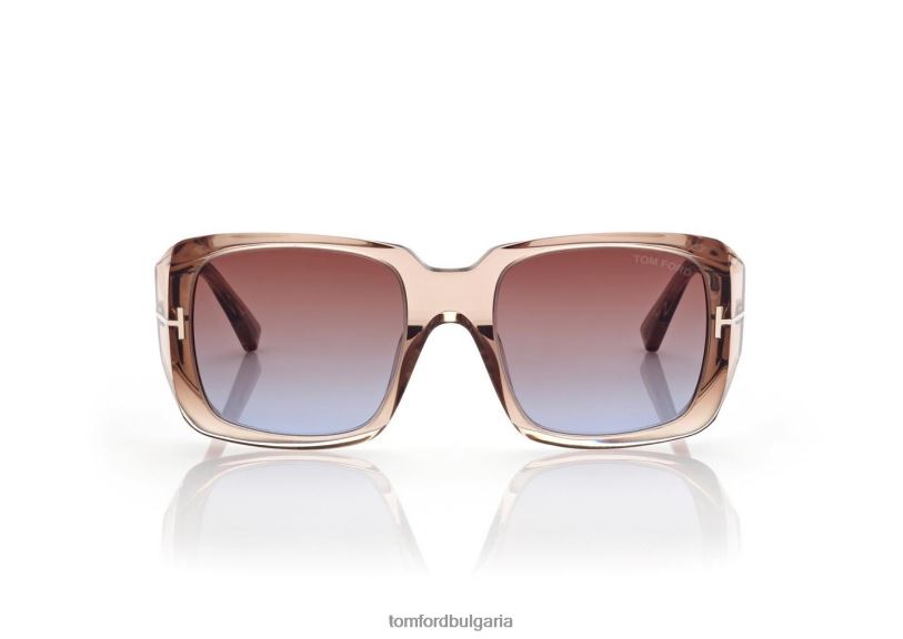 мъже очила слънчеви очила ryder-02 шампанско TOM FORD B880D1913