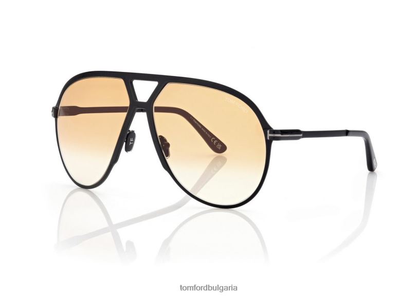 мъже очила слънчеви очила xavier черен TOM FORD B880D1814