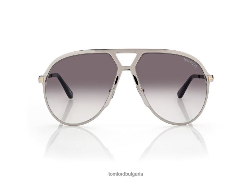 мъже очила слънчеви очила xavier сребро TOM FORD B880D1815