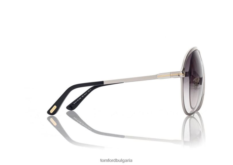 мъже очила слънчеви очила xavier сребро TOM FORD B880D1815